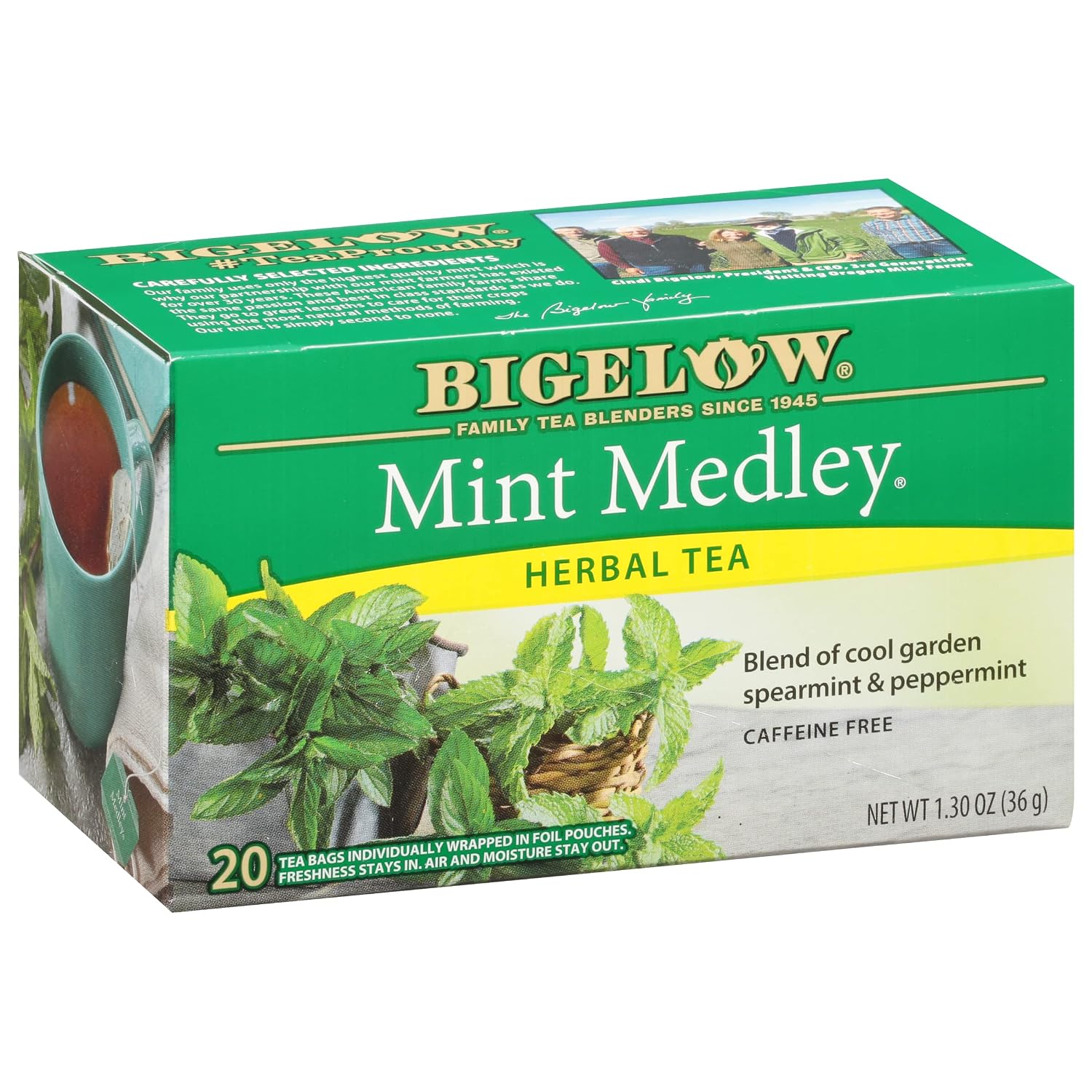 Bigelow Mint Medley biljni čaj - slika 1